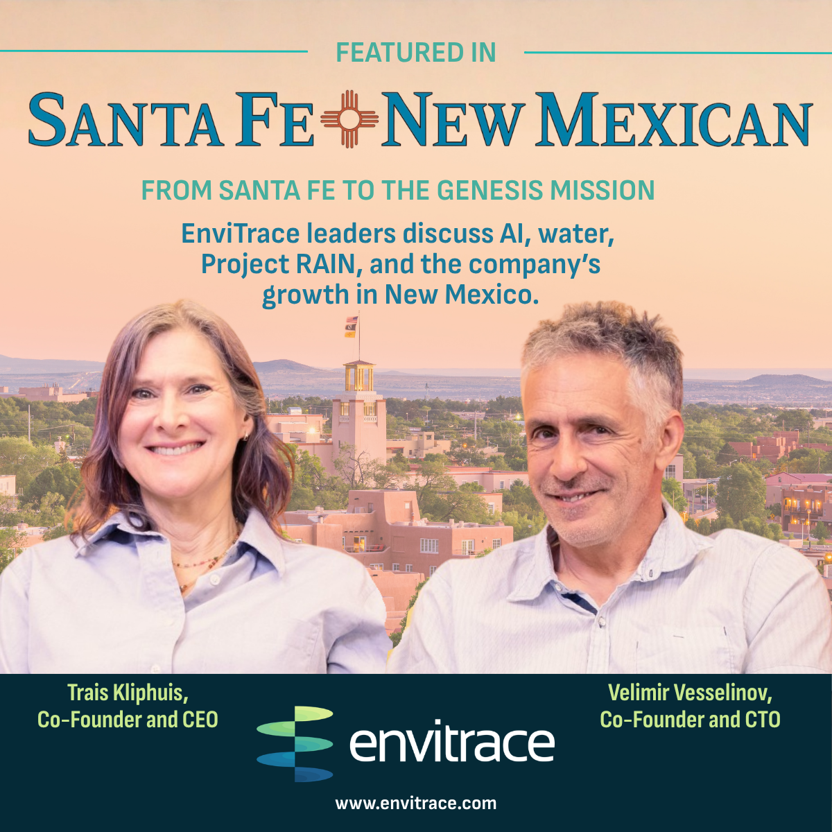 EnviTrace Featured in the Santa Fe New Mexican