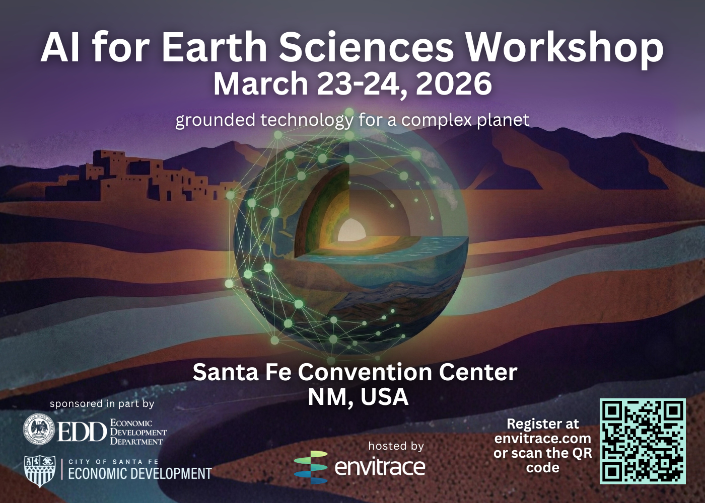 AI for Earth Sciences Workshop 2026 – March 23‑24 in Santa Fe
