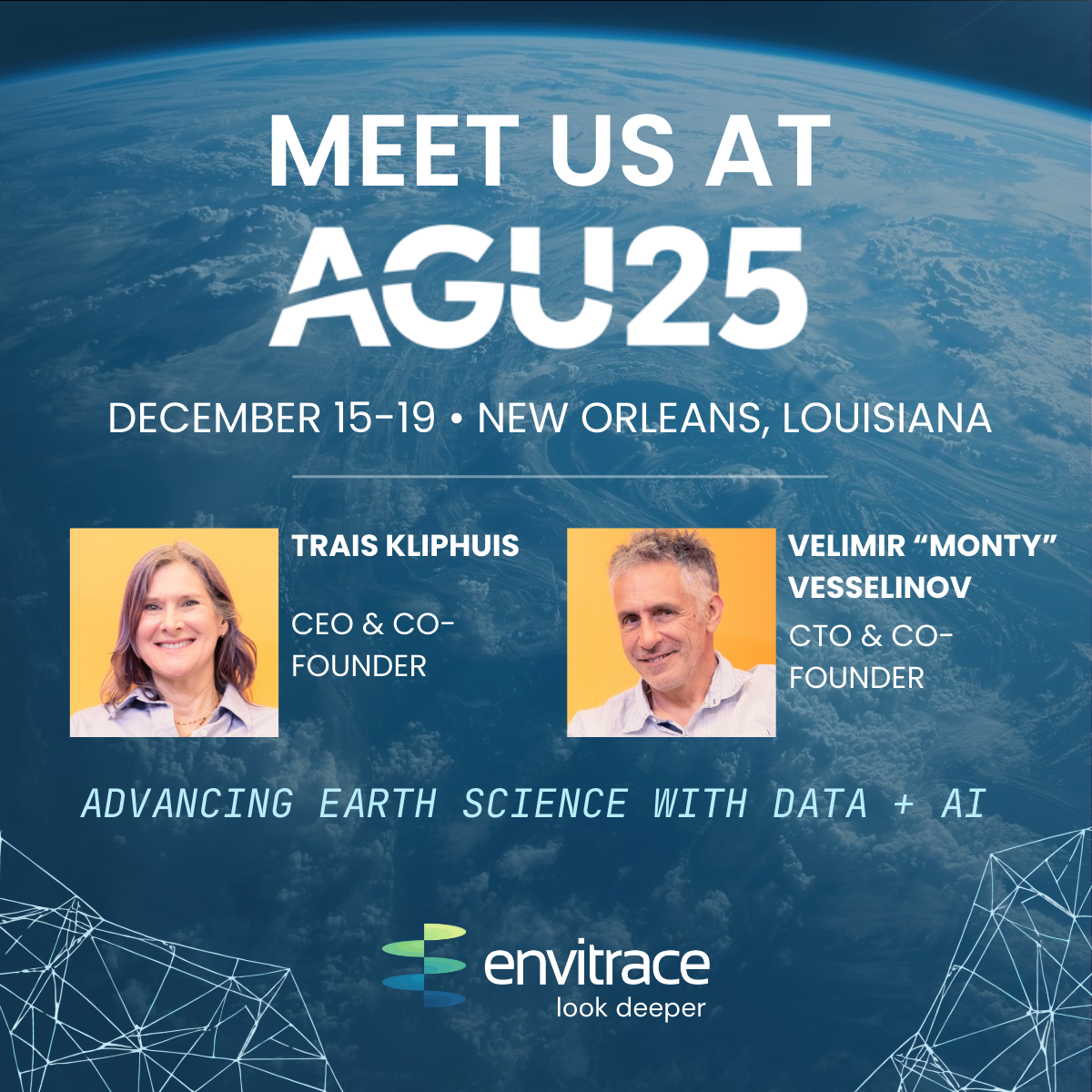 EnviTrace Attending AGU25 Annual Meeting in New Orleans