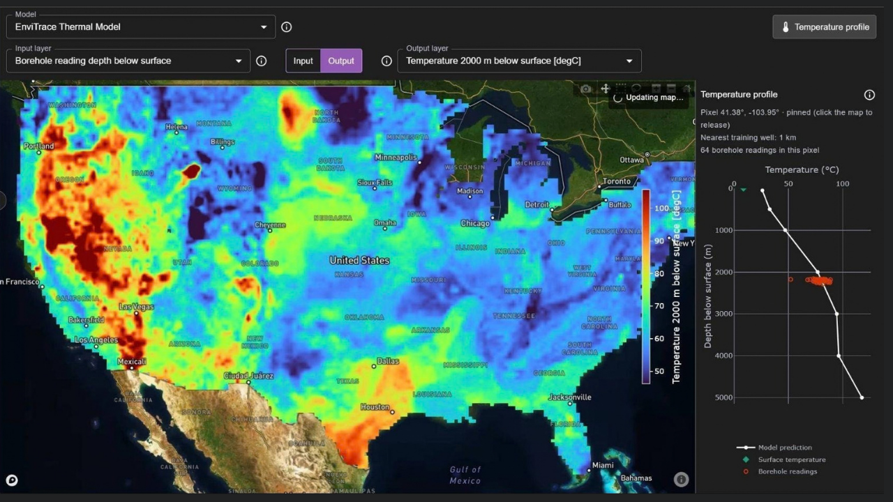 Mapping Geothermal Temperature: Where Physics Meets Machine Learning